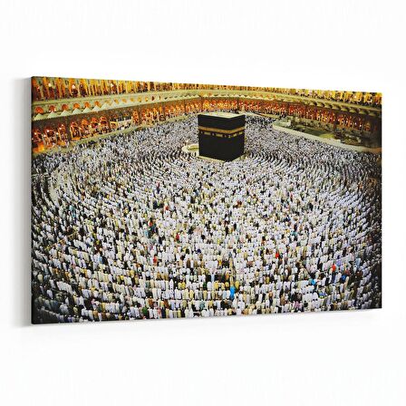 Olla 13077Y Dini Görsel Yatay Kanvas Tablo (Ölçü: 90X60)
