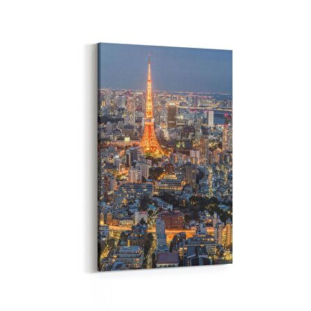 Olla 18612D Yapı Görseli Dikey Kanvas Tablo (Ölçü: 100X150)