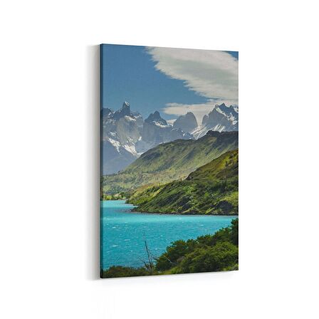 Olla 13883D Doğa / Manzara Görseli Dikey Kanvas Tablo (Ölçü: 70X105)