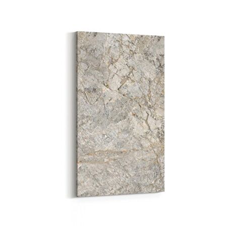 Olla 16693DD Mermer Desen Görsel Dikey Dar Kanvas Tablo (Ölçü: 60X120)
