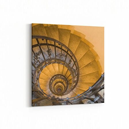 Olla 18489K Yapı Görseli Kare Kanvas Tablo (Ölçü: 25X25)
