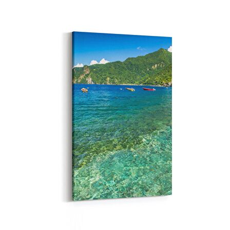 Olla 13275D Doğa / Manzara Görseli Dikey Kanvas Tablo (Ölçü: 100X150)