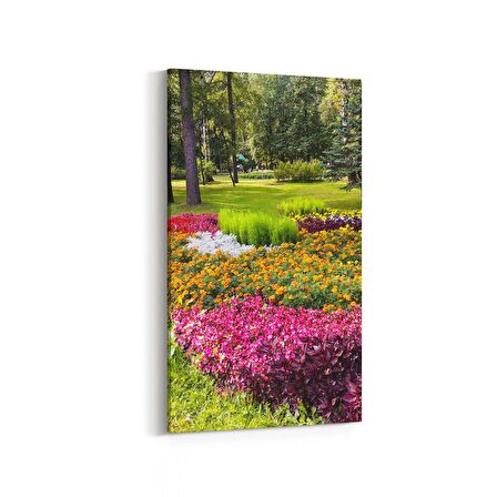 Olla 13334DD Doğa / Manzara Görseli Dikey Dar Kanvas Tablo (Ölçü: 60X120)