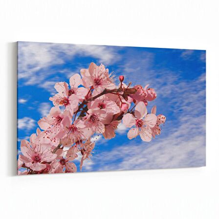 Olla 10687Y Ağaç Görseli Yatay Kanvas Tablo (Ölçü: 45X30)