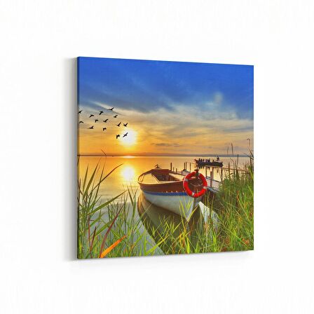 Olla 13768K Doğa / Manzara Görseli Kare Kanvas Tablo (Ölçü: 30X30)