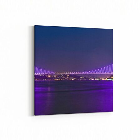 Olla 18495K Yapı Görseli Kare Kanvas Tablo (Ölçü: 25X25)