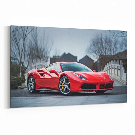 Olla 12331Y Araç Görseli Yatay Kanvas Tablo (Ölçü: 90X60)