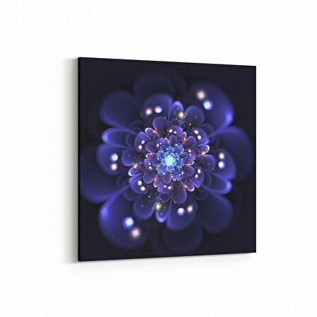 Olla 10368K Abstract Görsel Kare Kanvas Tablo (Ölçü: 100X100)