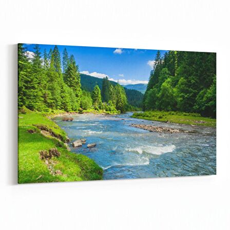 Olla 13425Y Doğa / Manzara Görseli Yatay Kanvas Tablo (Ölçü: 90X60)