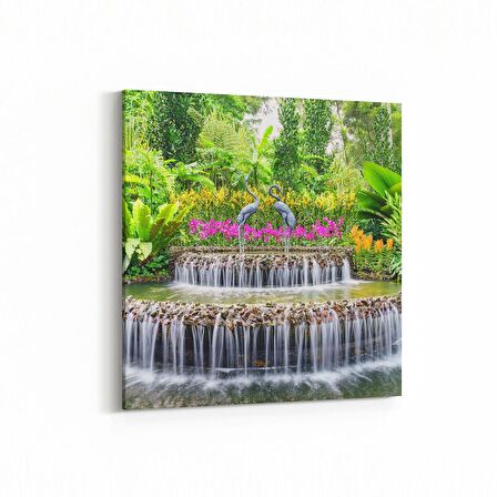 Olla 13900K Doğa / Manzara Görseli Kare Kanvas Tablo (Ölçü: 25X25)