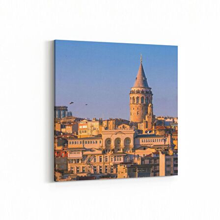 Olla 18900K Yapı Görseli Kare Kanvas Tablo (Ölçü: 25X25)