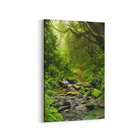 Olla 14178D Doğa / Manzara Görseli Dikey Kanvas Tablo (Ölçü: 100X150)