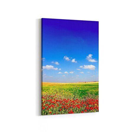 Olla 13930D Doğa / Manzara Görseli Dikey Kanvas Tablo (Ölçü: 60X90)