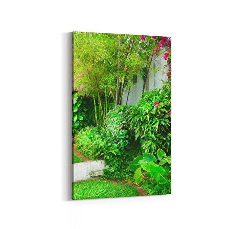 Olla 13156D Doğa / Manzara Görseli Dikey Kanvas Tablo (Ölçü: 40X60)