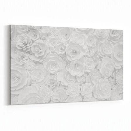 Olla 11618Y Çiçek Görseli Yatay Kanvas Tablo (Ölçü: 150X100)