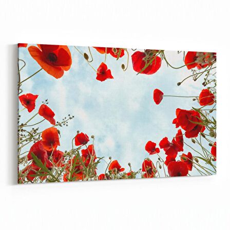 Olla 10585Y Ağaç Görseli Yatay Kanvas Tablo (Ölçü: 150X100)