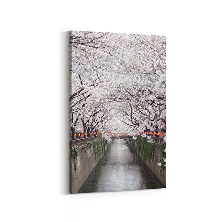 Olla 13418D Doğa / Manzara Görseli Dikey Kanvas Tablo (Ölçü: 80X120)