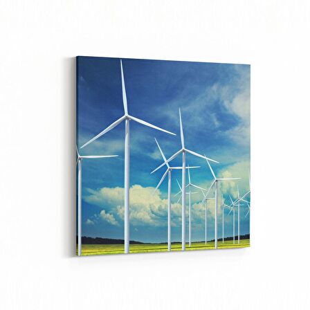 Olla 14228K Doğa / Manzara Görseli Kare Kanvas Tablo (Ölçü: 25X25)