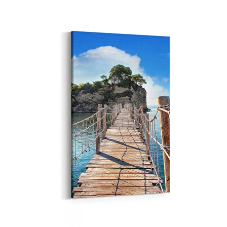 Olla 13302D Doğa / Manzara Görseli Dikey Kanvas Tablo (Ölçü: 60X90)