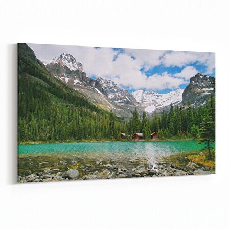 Olla 13673Y Doğa / Manzara Görseli Yatay Kanvas Tablo (Ölçü: 90X60)