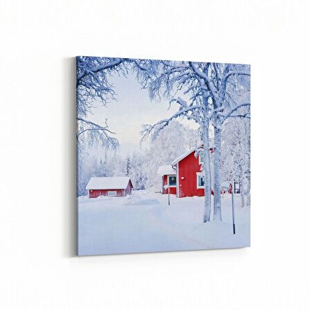 Olla 18800K Yapı Görseli Kare Kanvas Tablo (Ölçü: 25X25)