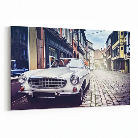 Olla 12277Y Araç Görseli Yatay Kanvas Tablo (Ölçü: 150X100)