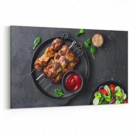 Olla 14963Y Gıda Görseli Yatay Kanvas Tablo (Ölçü: 150X100)