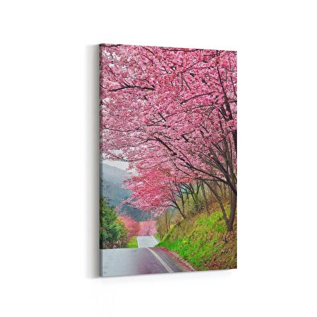 Olla 13692D Doğa / Manzara Görseli Dikey Kanvas Tablo (Ölçü: 70X105)