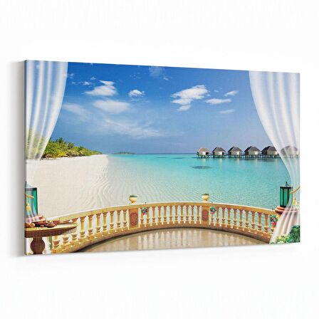 Olla 13326Y Doğa / Manzara Görseli Yatay Kanvas Tablo (Ölçü: 70X50)