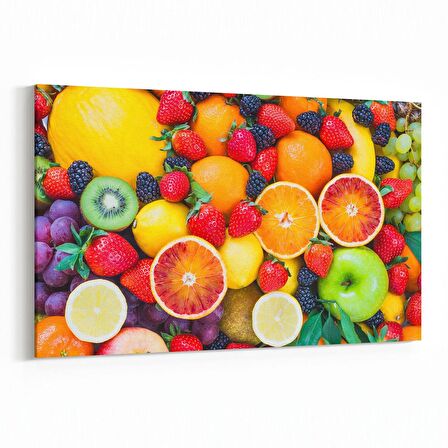 Olla 15132Y Gıda Görseli Yatay Kanvas Tablo (Ölçü: 45X30)