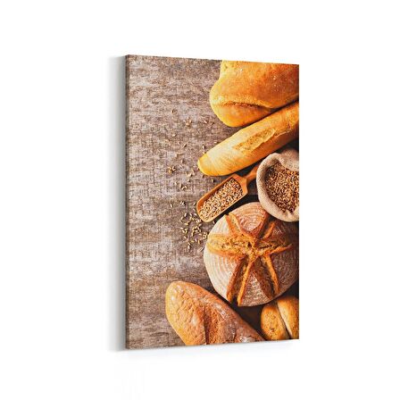 Olla 15143D Gıda Görseli Dikey Kanvas Tablo (Ölçü: 60X90)