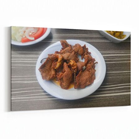 Olla 15070Y Gıda Görseli Yatay Kanvas Tablo (Ölçü: 90X60)