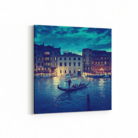 Olla 18451K Yapı Görseli Kare Kanvas Tablo (Ölçü: 30X30)