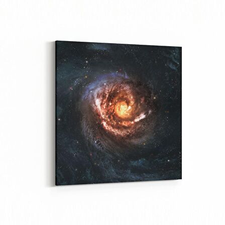 Olla 17605K Uzay Görseli Kare Kanvas Tablo (Ölçü: 60X60)