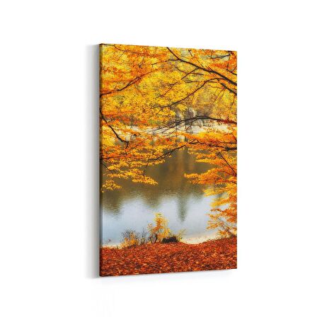 Olla 14409D Doğa / Manzara Görseli Dikey Kanvas Tablo (Ölçü: 20X30)