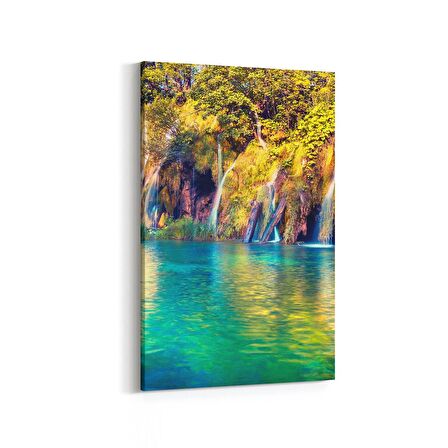 Olla 14271D Doğa / Manzara Görseli Dikey Kanvas Tablo (Ölçü: 40X60)