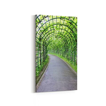 Olla 14074DD Doğa / Manzara Görseli Dikey Dar Kanvas Tablo (Ölçü: 60X120)