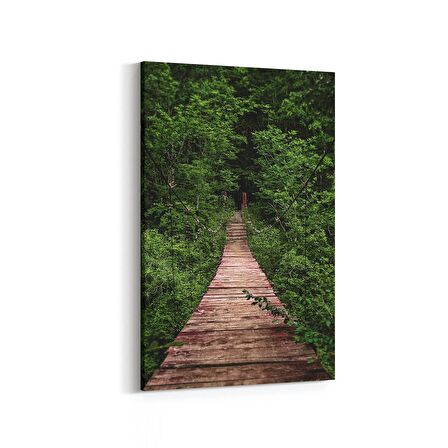 Olla 13862D Doğa / Manzara Görseli Dikey Kanvas Tablo (Ölçü: 100X150)