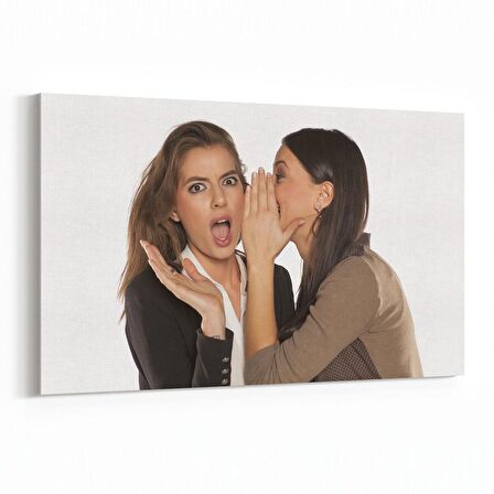 Olla 16952Y Model / Manken Görseli Yatay Kanvas Tablo (Ölçü: 70X50)