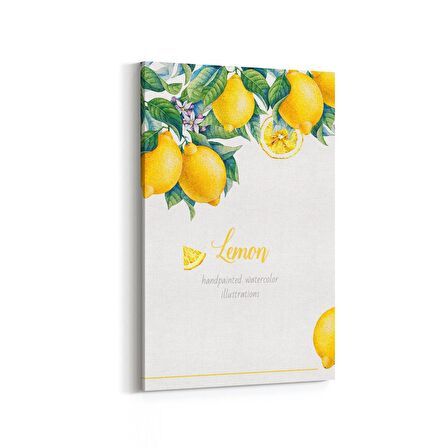 Olla 14992D Gıda Görseli Dikey Kanvas Tablo (Ölçü: 60X90)