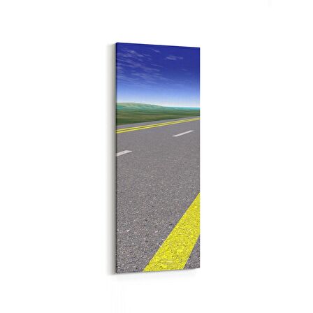 Olla 13303DI Doğa / Manzara Görseli Dikey İnce Kanvas Tablo (Ölçü: 40X120)