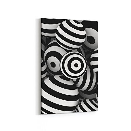 Olla 10059D Abstract Görsel Dikey Kanvas Tablo (Ölçü: 60X90)