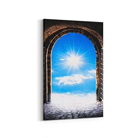 Olla 13611D Doğa / Manzara Görseli Dikey Kanvas Tablo (Ölçü: 100X150)