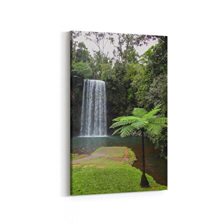 Olla 17886D Yapı Görseli Dikey Kanvas Tablo (Ölçü: 100X150)