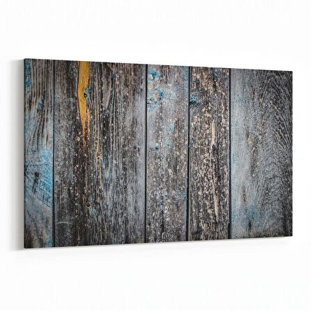 Olla 11979Y Ahşap Desen Görseli Yatay Kanvas Tablo (Ölçü: 70X50)