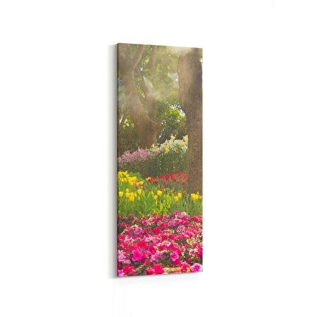 Olla 13942DI Doğa / Manzara Görseli Dikey İnce Kanvas Tablo (Ölçü: 40X120)