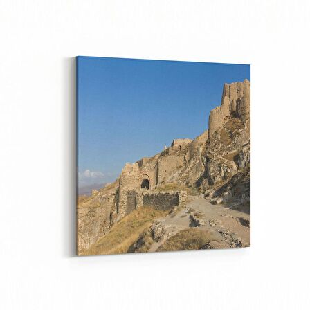 Olla 17869K Yapı Görseli Kare Kanvas Tablo (Ölçü: 30X30)