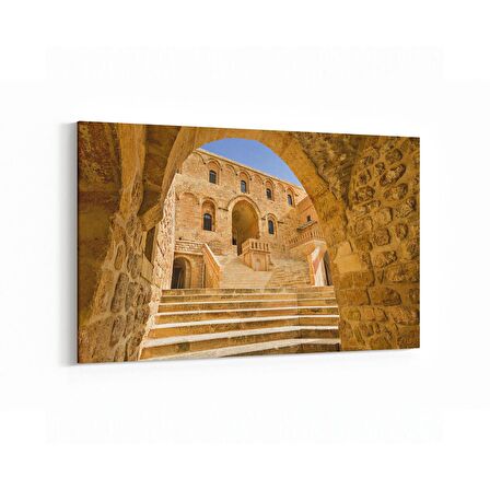 Olla 18734Y Yapı Görseli Yatay Kanvas Tablo (Ölçü: 90X60)