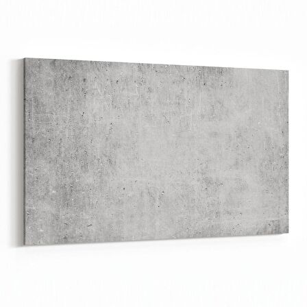Olla 12439Y Beton Görseli Yatay Kanvas Tablo (Ölçü: 150X100)