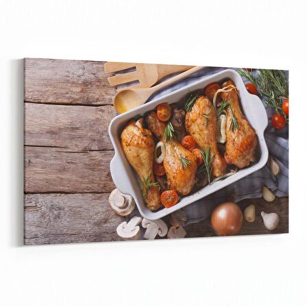 Olla 15131Y Gıda Görseli Yatay Kanvas Tablo (Ölçü: 45X30)